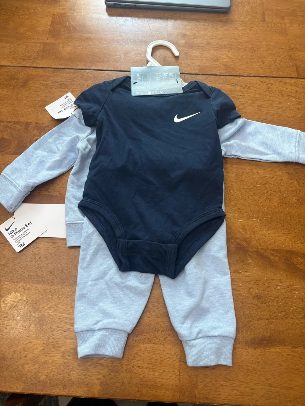 Nike Light Blue Toddler Hoodie & Jogger Set